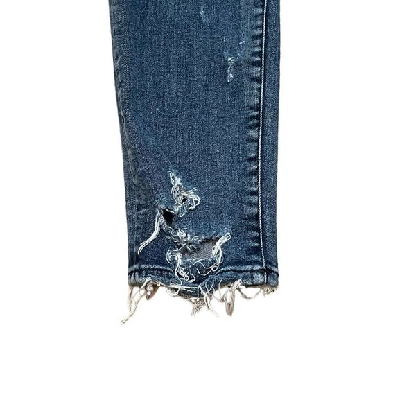 AGOLDE Sophie Distressed High Waist Cropped Skinny Jeans Women’s Size 28 - Picture 5 of 10
